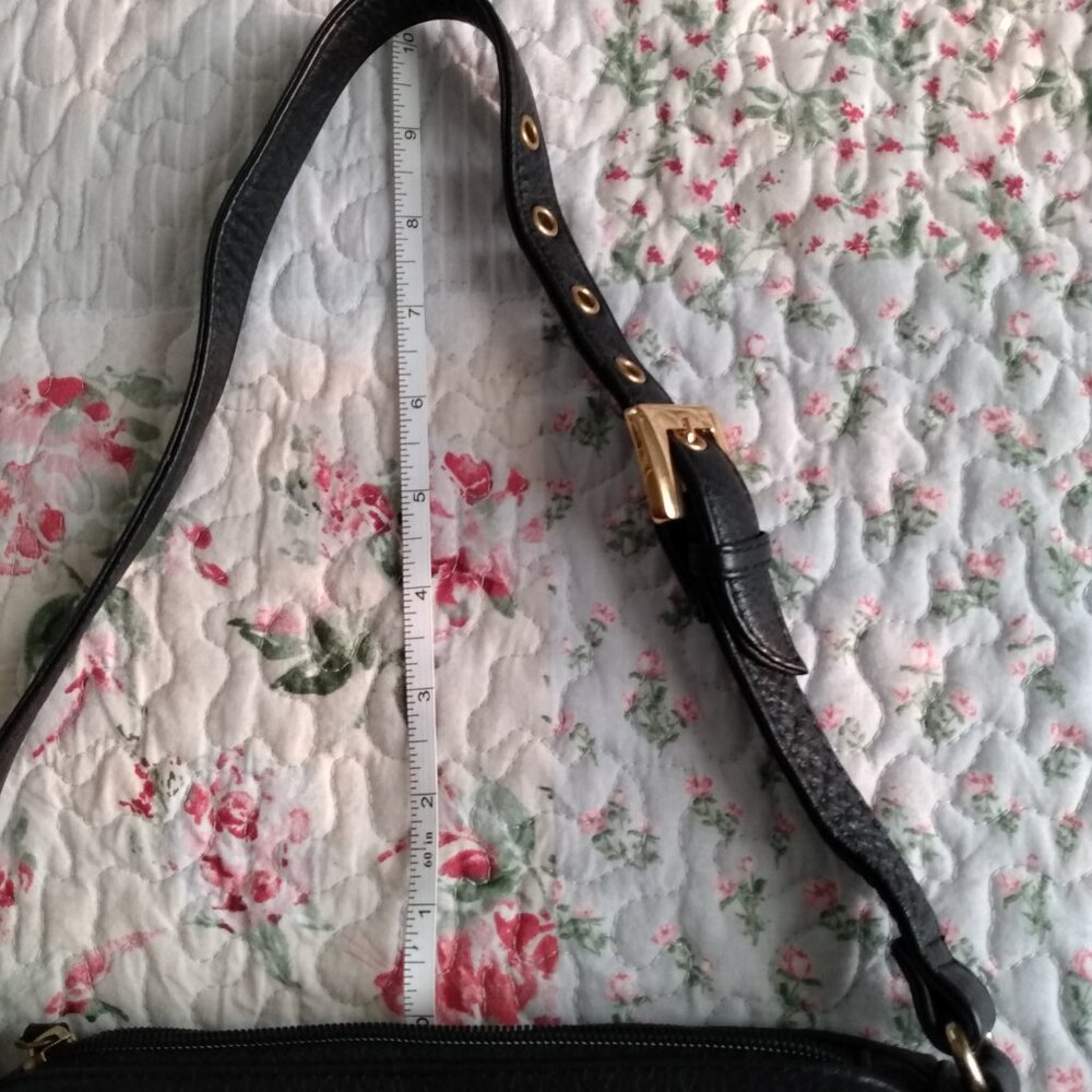 Black leather stone mountain bag - Picture 5 of 16